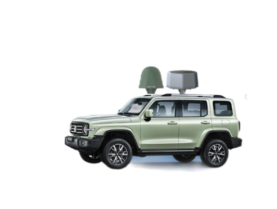  布拖车载察打一体低空防御反制设备