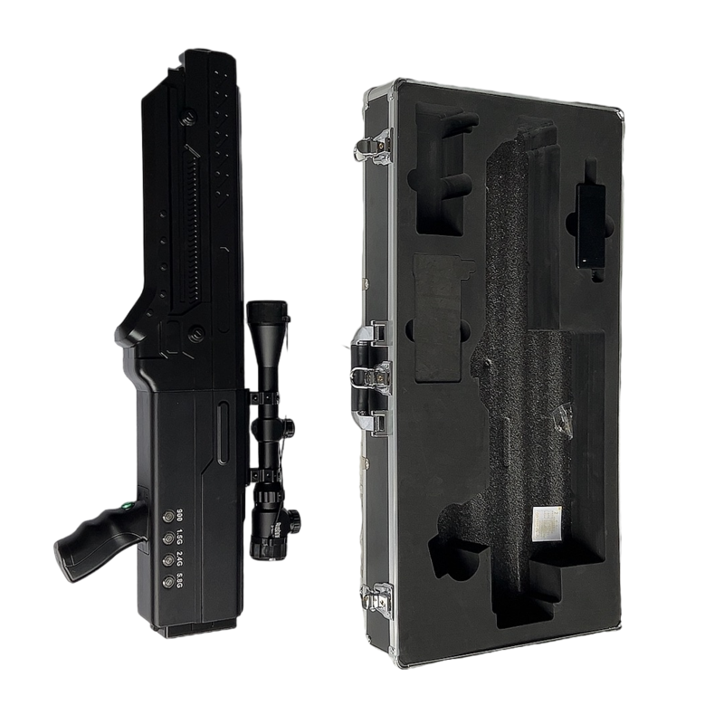  布拖手持便携式枪型低空防御反制四通道A型