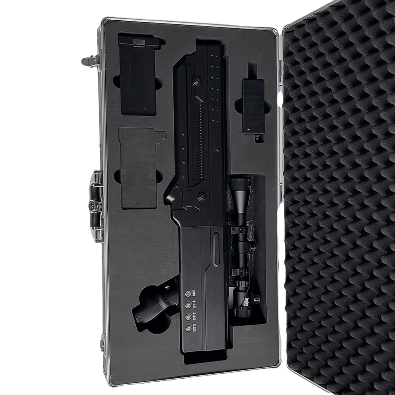  布拖手持便携式枪型低空防御反制四通道B型